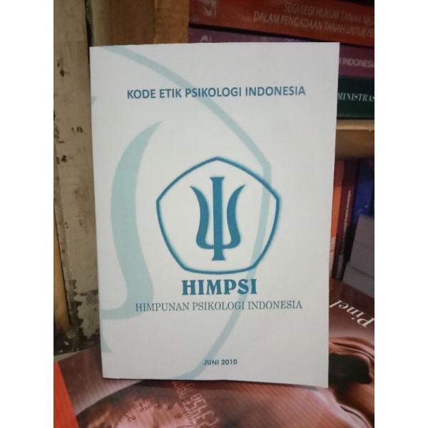 Jual Kode Etik Psikologi Indonesia HIMPSI | Shopee Indonesia