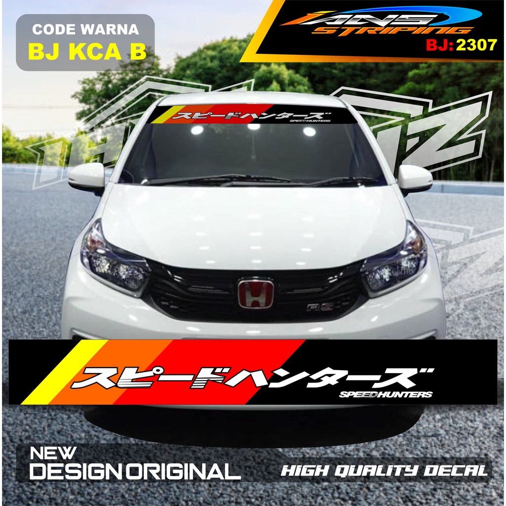 Jual STICKER KACA DEPAN MOBIL BRIO / STICKER KACA DEPAN MOBIL HONDA ...