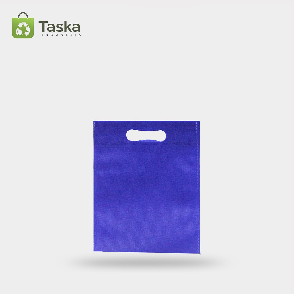 Jual Tas press spundbond Taska oval 20x25 (Warna Biru BCA) | Shopee