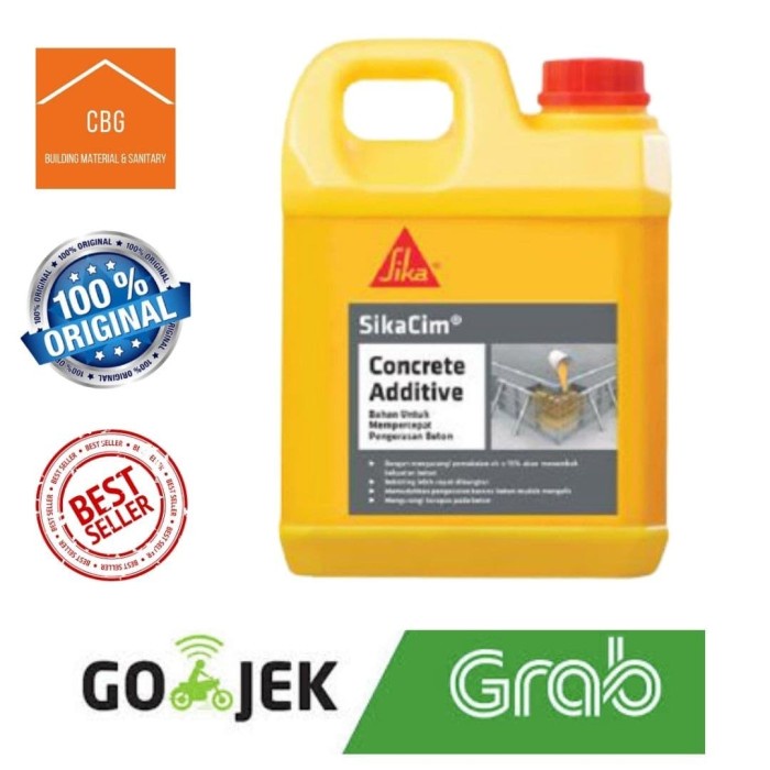 Jual K5K47575 Sika Cim Concrete Additive 900 Ml/Obat Cor Sikacim ...