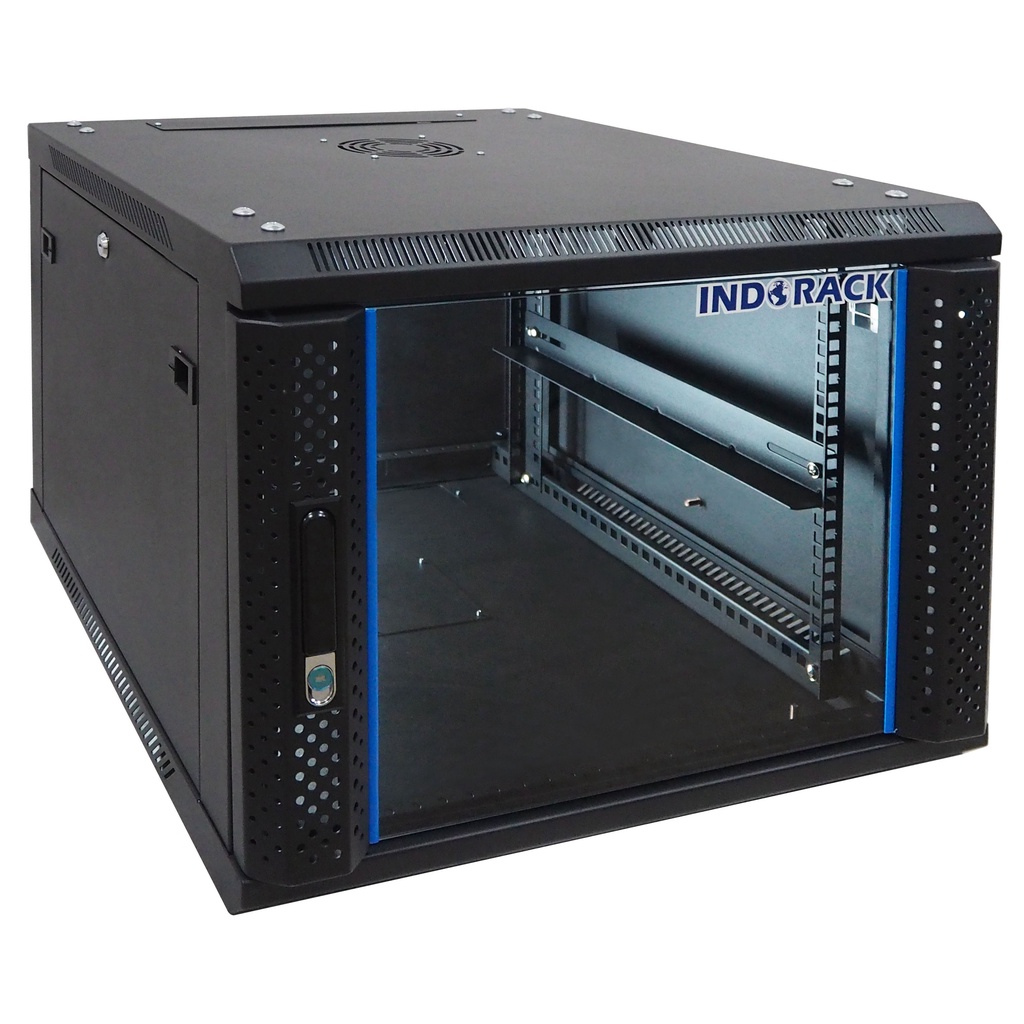 Jual INDORACK WIR6008S - Wallmount Rack 8U Single Door | Shopee Indonesia
