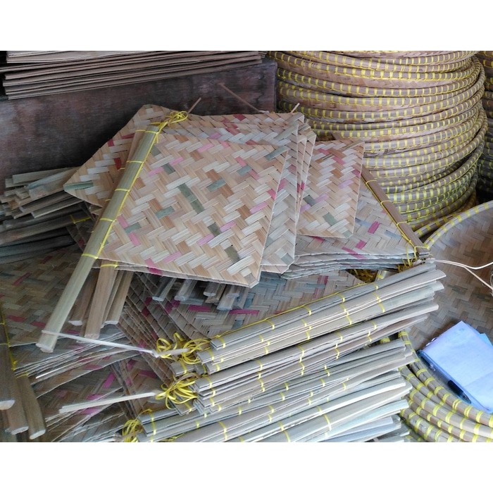 Jual Kipas Anyam Bambu Kecil Kipas Sate Shopee Indonesia 9476