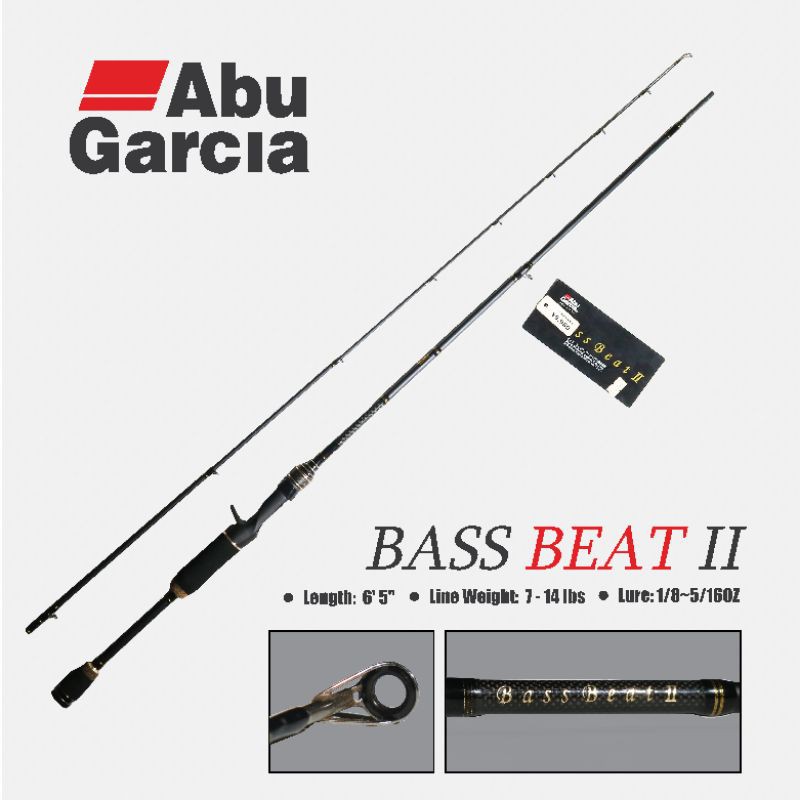Abu Garcia Bass Beat 2 Bbc-662m II From Japan EMS for sale online