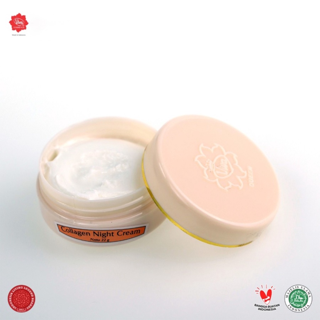Product image Viva Queen Collagen Night Cream with Vit A & F 22 gr 1