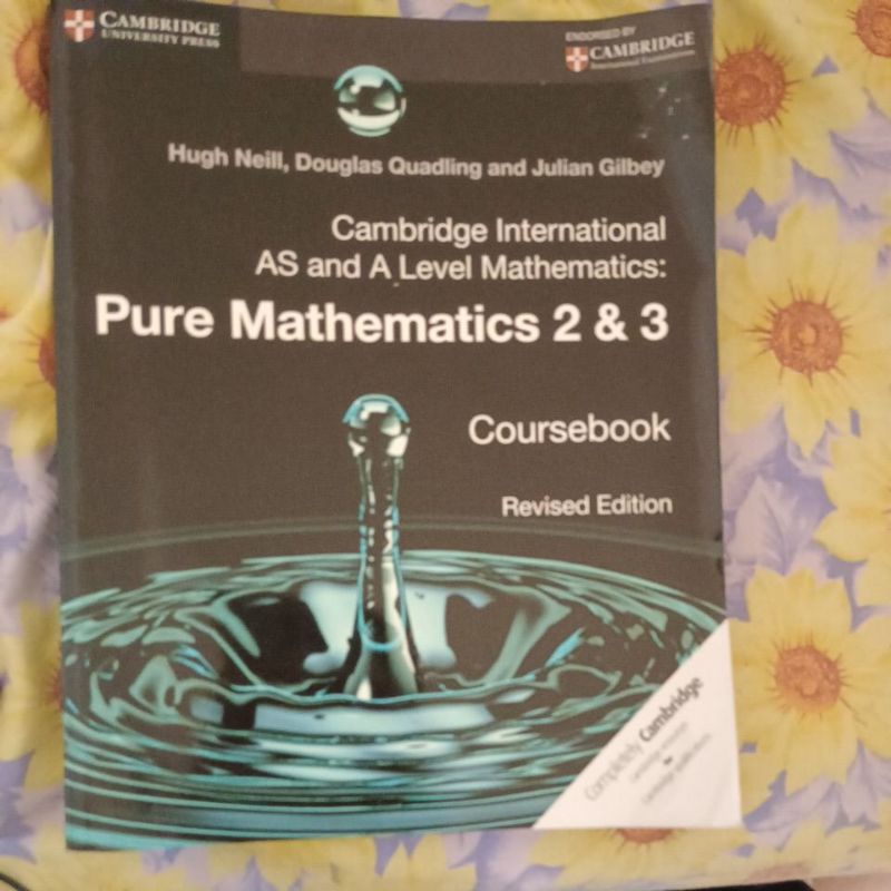 Jual Pure Mathematics 2&3 coursebook Cambridge international AS and A ...