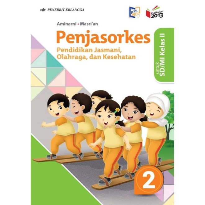 Jual Buku Penjas Orkes Pjok Penjasorkes Sd 1 2 3 4 5 6 K2013 Erlangga Shopee Indonesia 4932