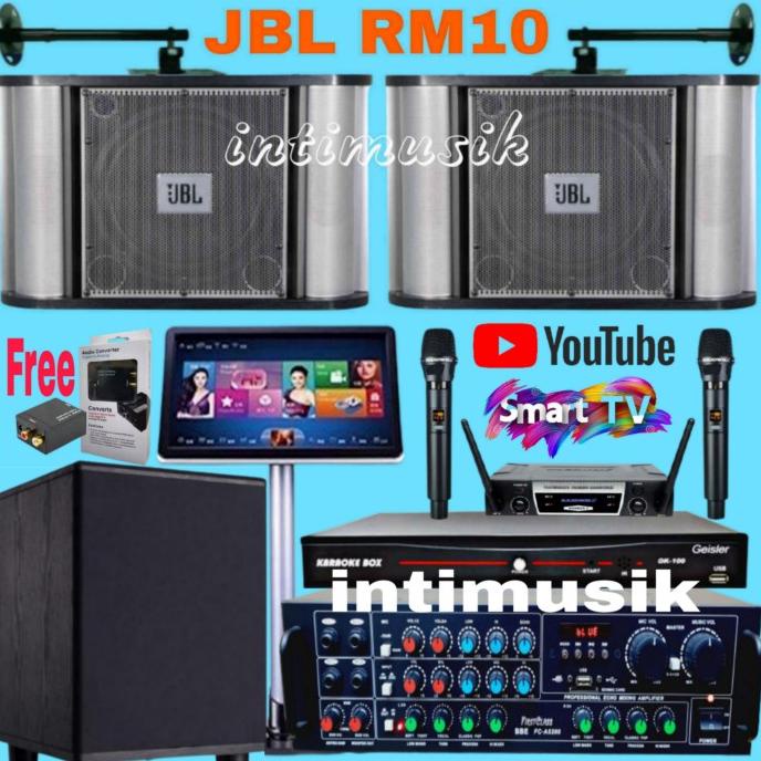 Jual Paket Sound System Karaoke Set Speaker JBL RM10 Original Pro 1
