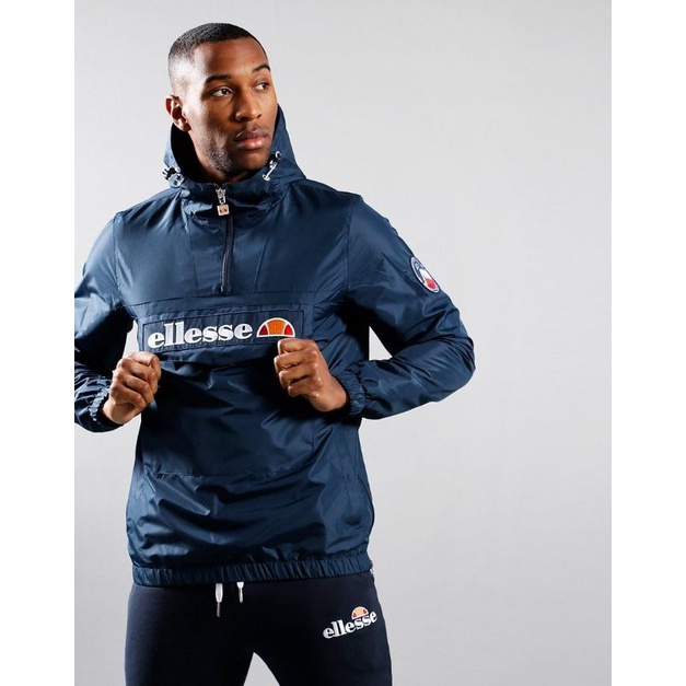 Jual Ellesse Mont 2 Jacket Navy Original Shopee Indonesia