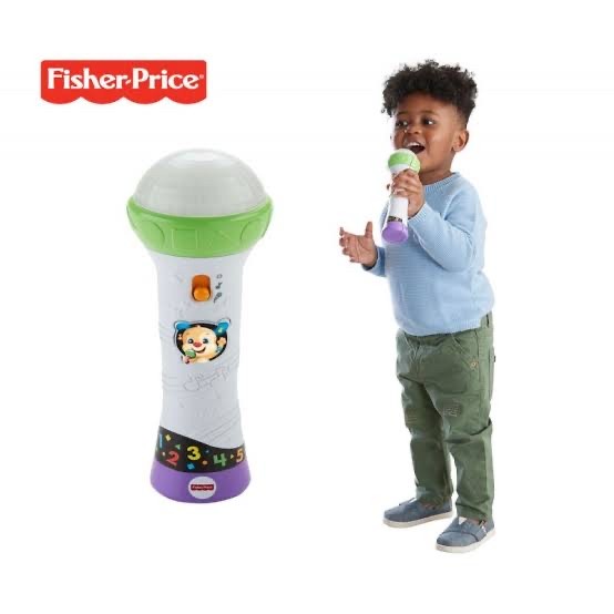 Fisher price rock 2024 and record microphone