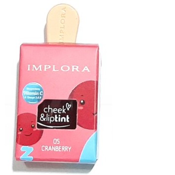 Implora Liptint And Cheek - Sudah Bpom Lip Tint Vitamin C | Jelly - foto 5