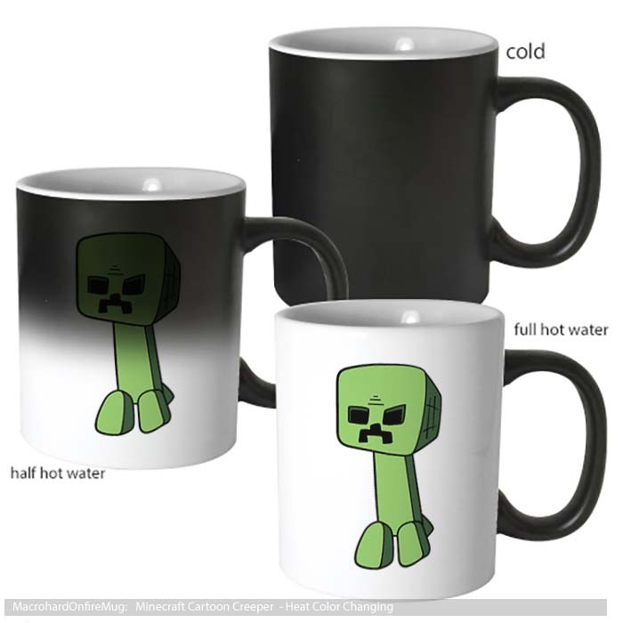 Jual Mug Magic Minecraft Cartoon Creeper | Shopee Indonesia
