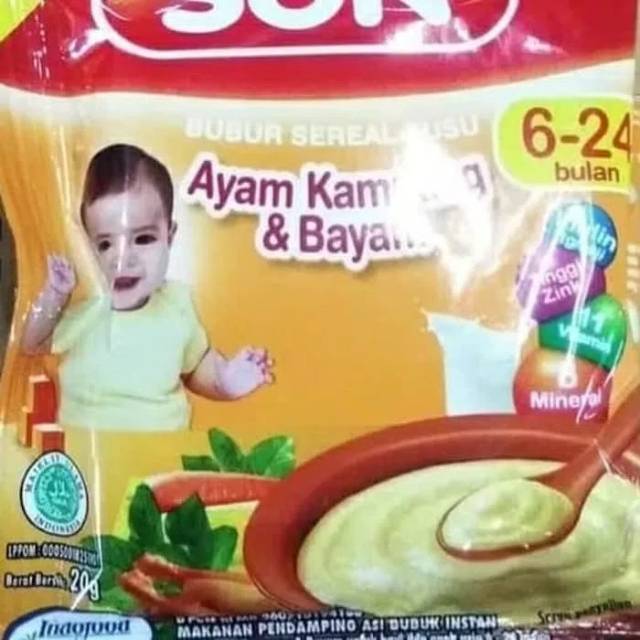Jual Sun Sachet Ayam Kampung dan Bayam 1 Renceng | Shopee Indonesia