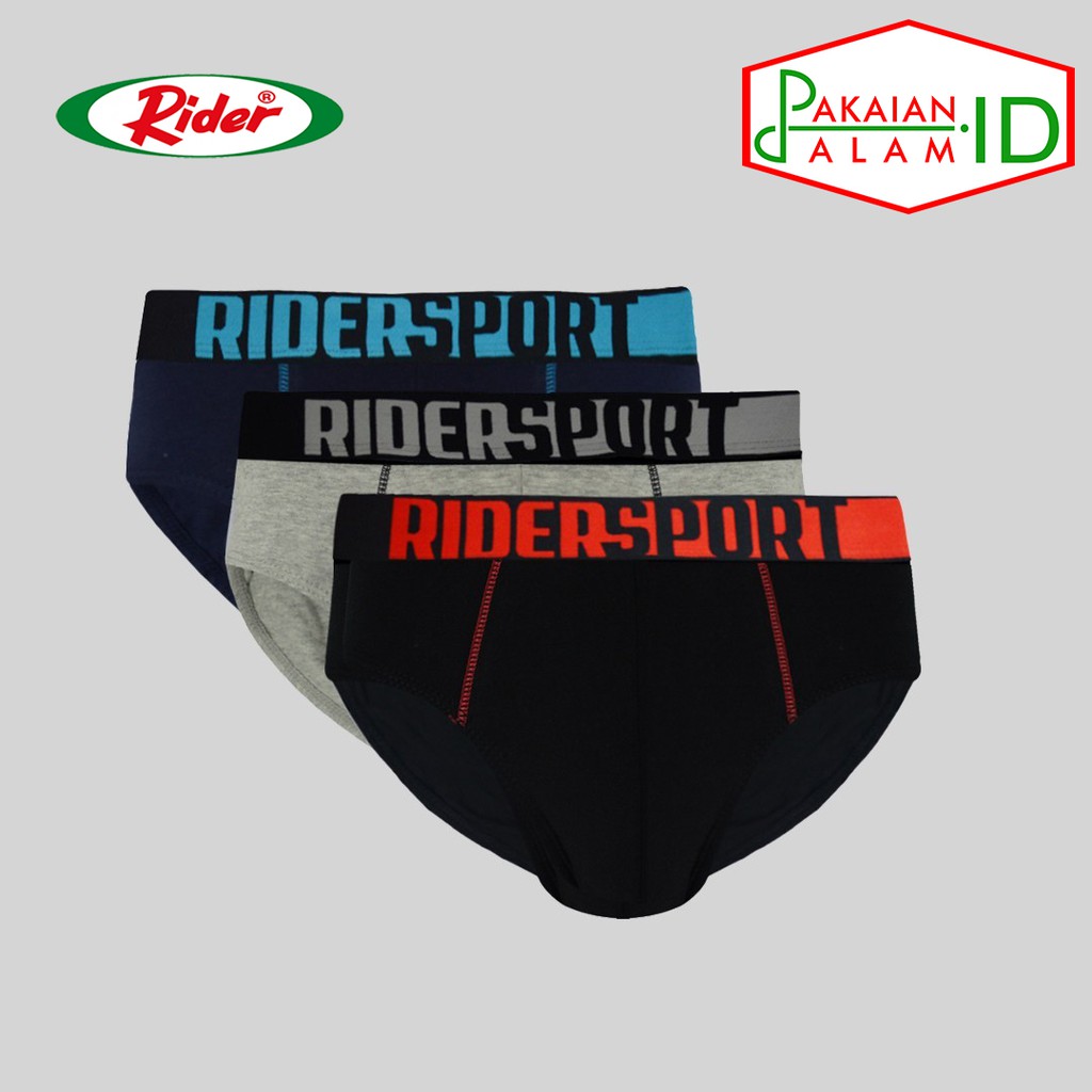 Jual Celana Dalam Pria RIDER SPORT 916B| CD Cowok Terbaru Isi 3 ...