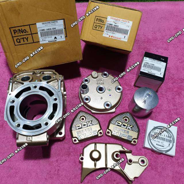 Jual BLOK BORING KOP HEAD PDK GOLD SIZE B KODE BW FULLSET NINJA 150 R ...