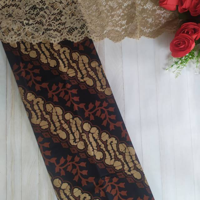 Jual Set kain batik dan embos kain batik atasan batik kain batik ...