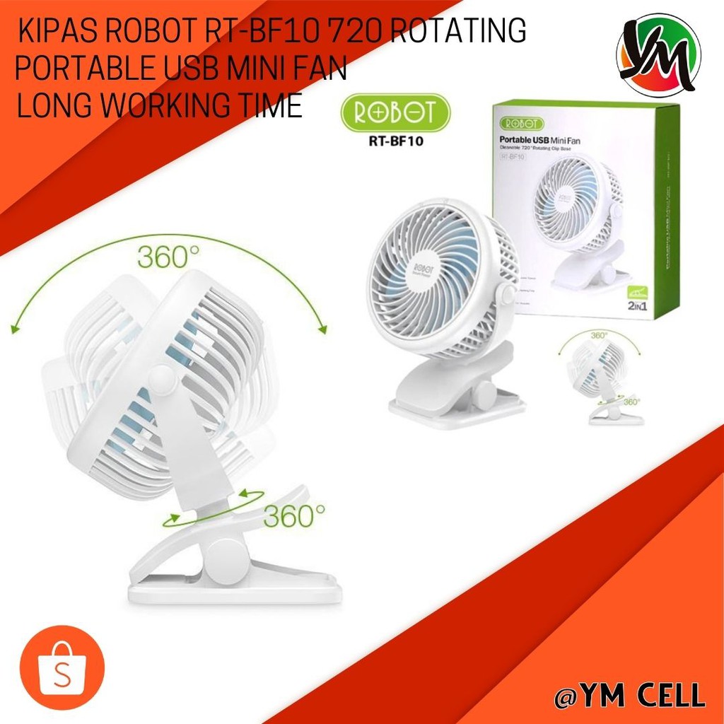 Jual KIPAS ROBOT RT-BF10 720 ROTATING Original | Shopee Indonesia