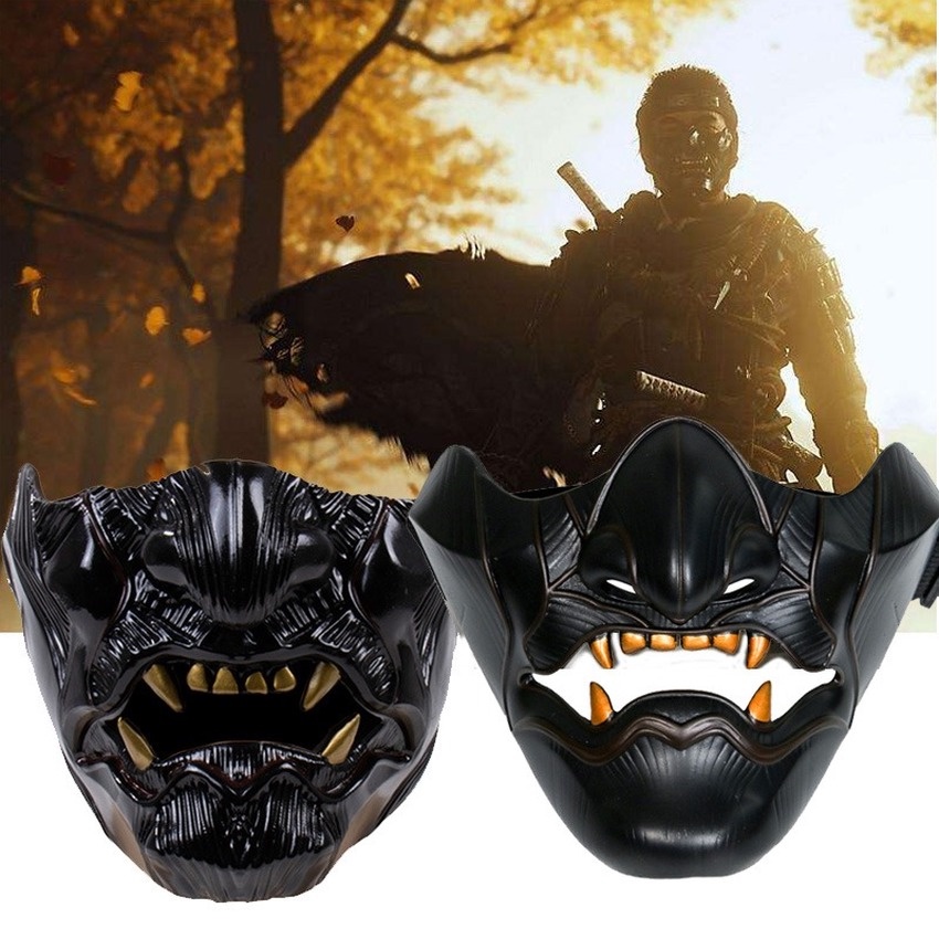 Japanese Anime Demon Slayer Mask Cosplay Sabito Makomo ABS Masks