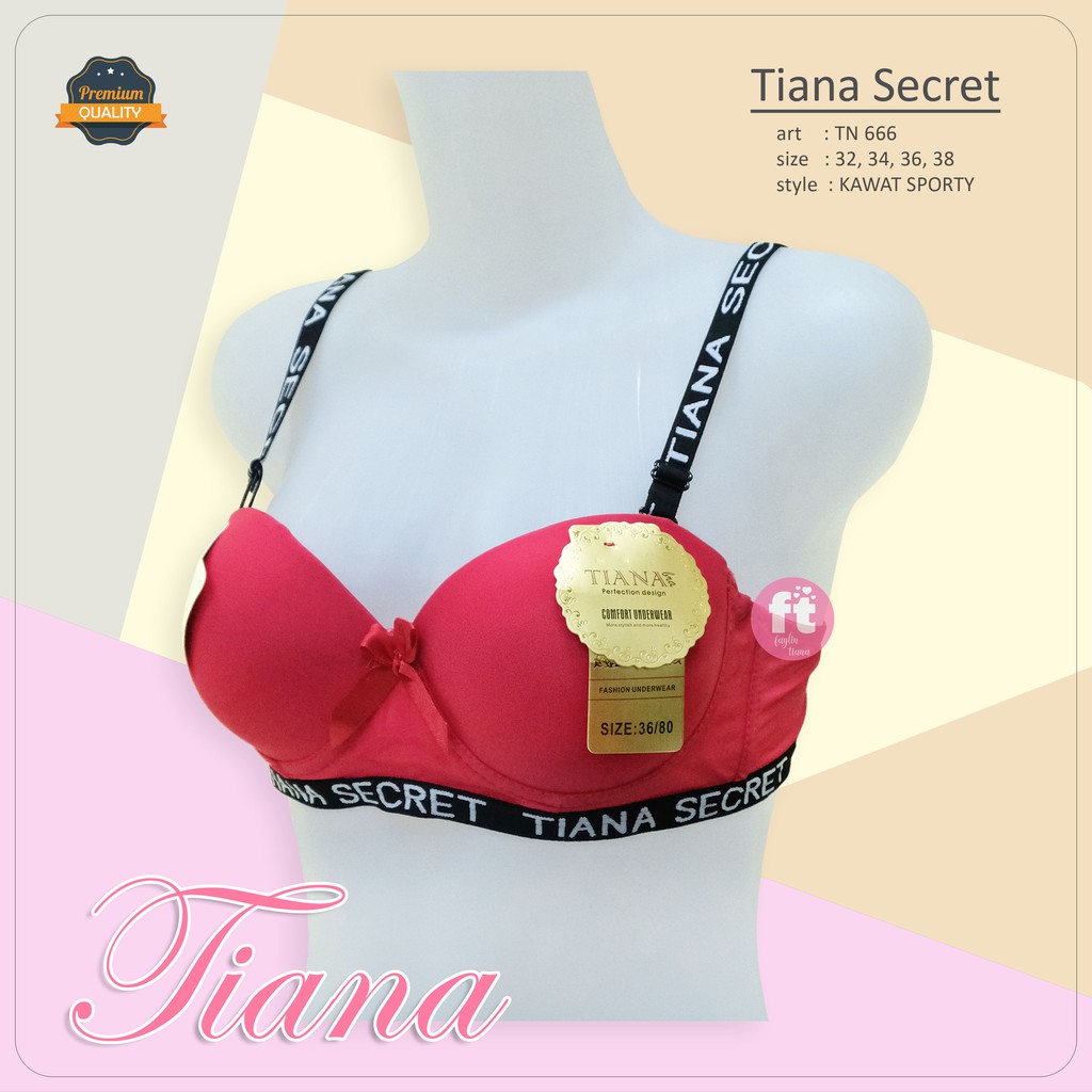 Jual Tiana Push Up Bra Tiana Secret Bra Kawat Art Tn 666 Shopee Indonesia 6223