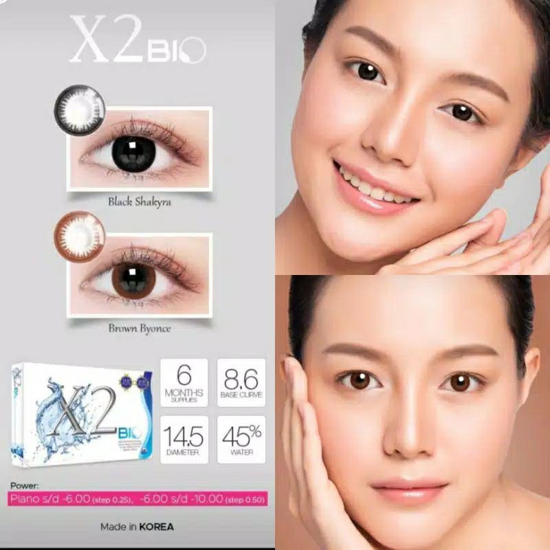 Jual SOFTLENS X2 BIO NORMAL/MINUS free case | Shopee Indonesia