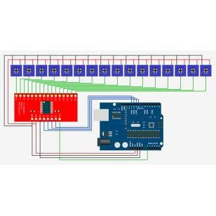 Jual CV. TTG - 74HC4067 16-Channel Analog Digital Multiplexer Module ...