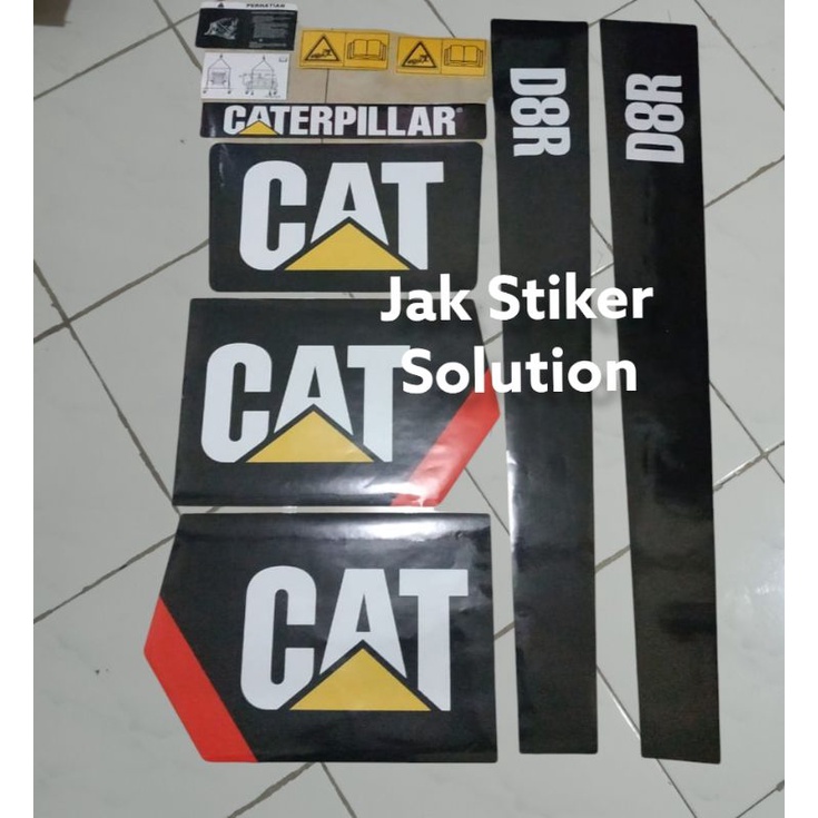 Jual Stiker dozer Cat D8R Caterpillar Sticker Alat Berat | Shopee Indonesia