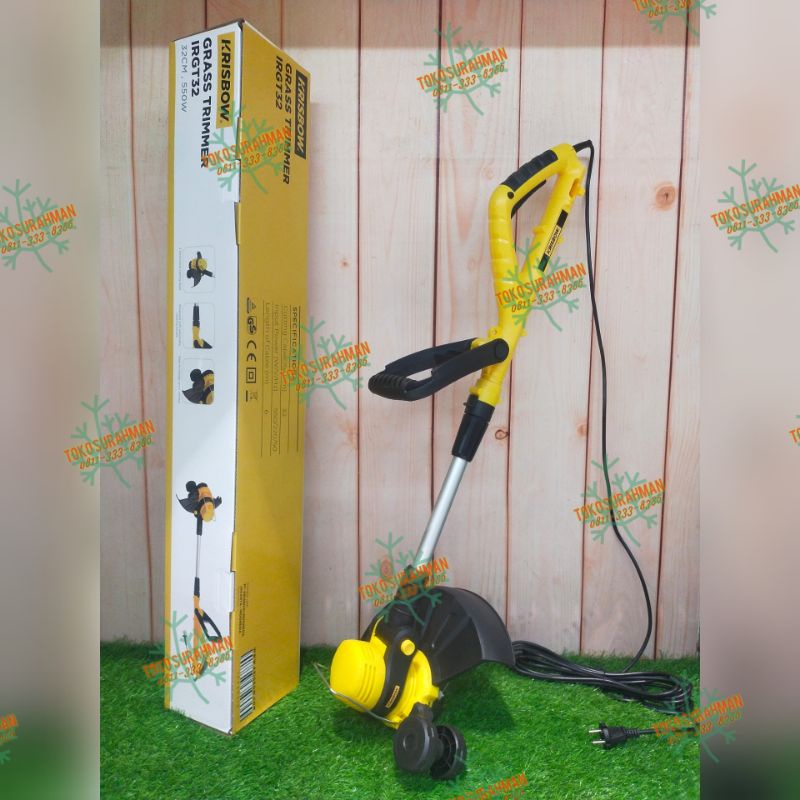 Jual Pemotong Rumput Listrik Krisbow 550 Watt Shopee Indonesia