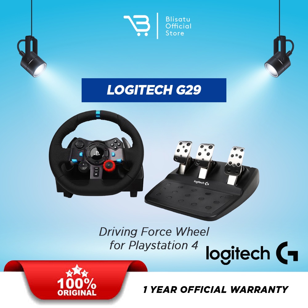 Jual Logitech G29 Driving Force Racing Wheel Shopee Indonesia