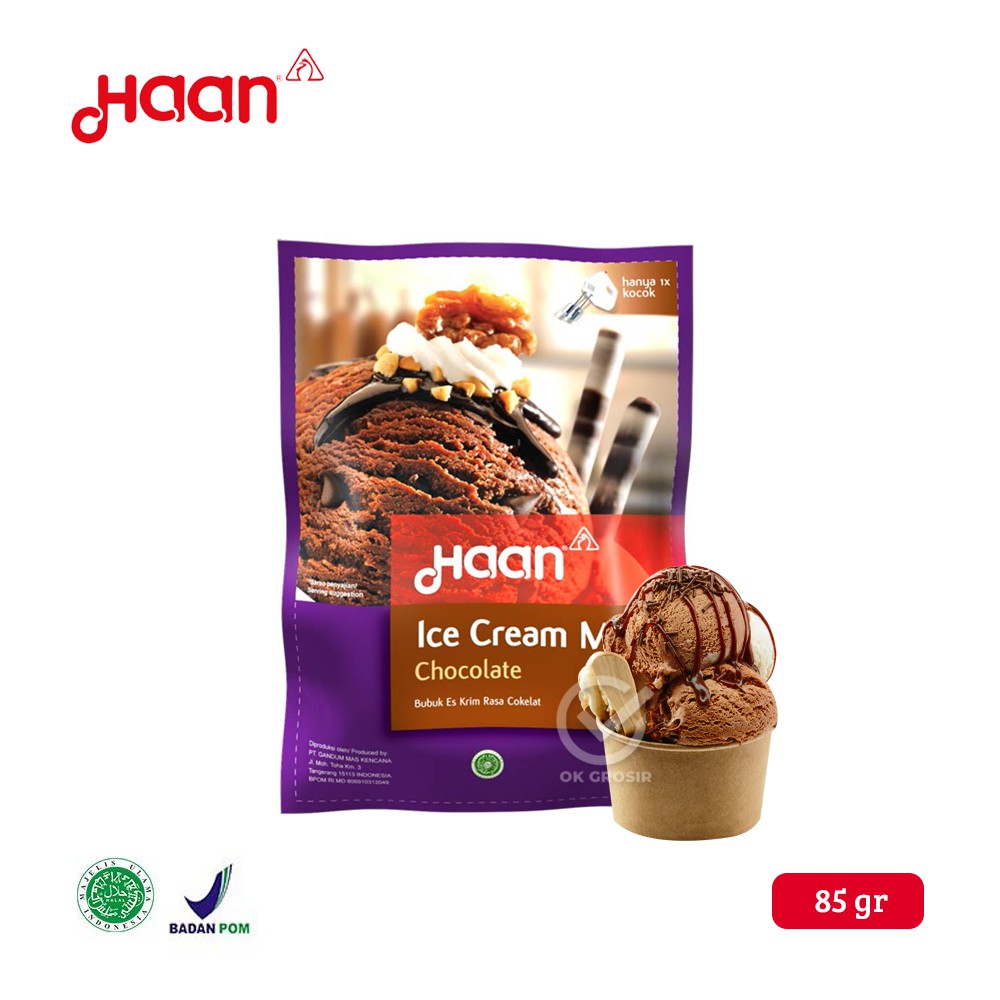 Jual Haan Ice Cream Sachet (85 gr) Shopee Indonesia