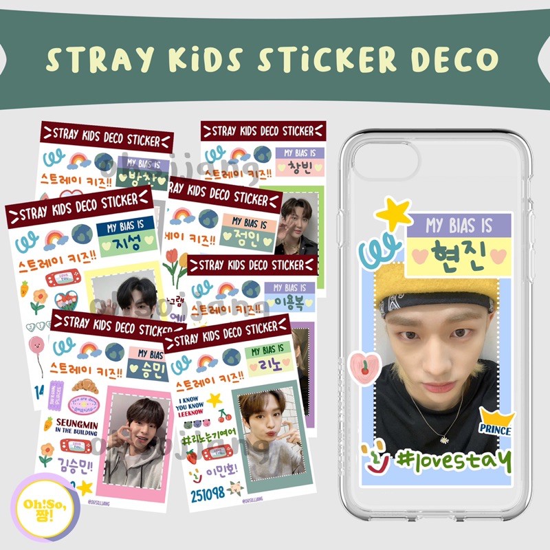 Jual STRAY KIDS CUTE DECO STICKER STIKER LUCU | Shopee Indonesia