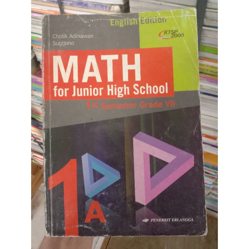 Jual MATH for Junior High School 1A SMP. Shopee Indonesia