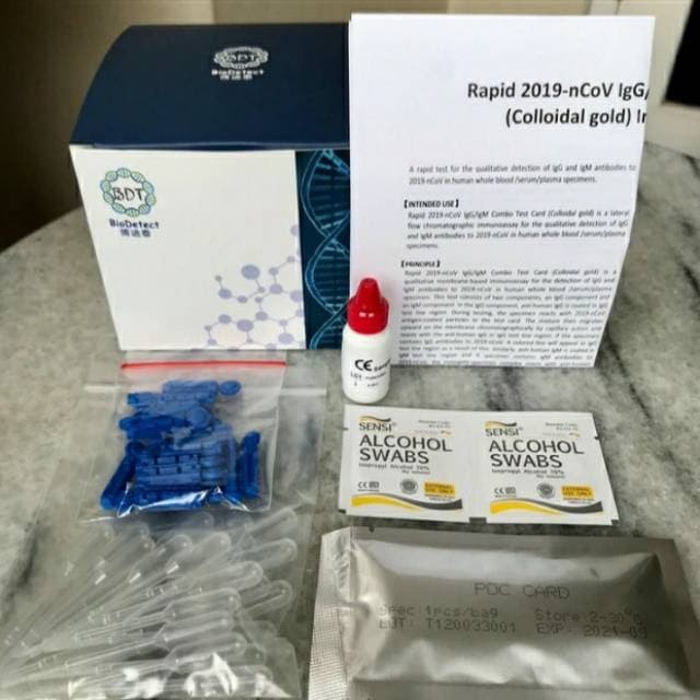 Jual ALAT TEST KIT ISI 20 BIODETECT COV BDT RESMI CEK UJI ORI Shopee