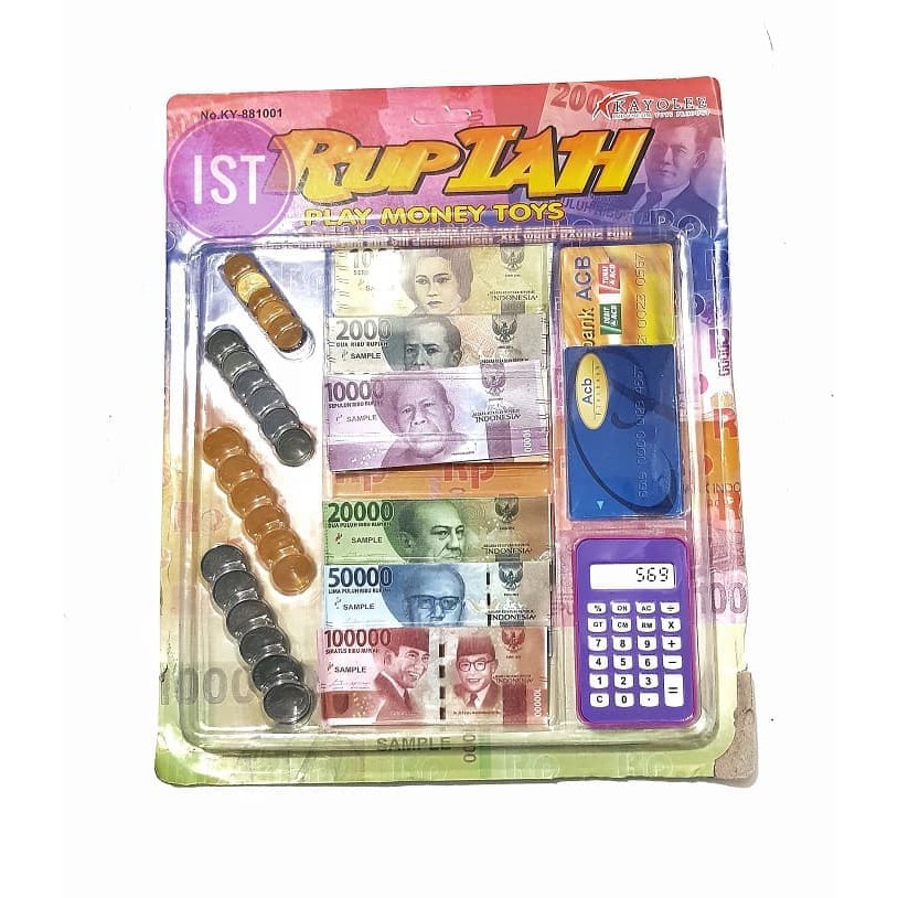 Jual Rupiah Play Money Toys No. KY881001 | Shopee Indonesia