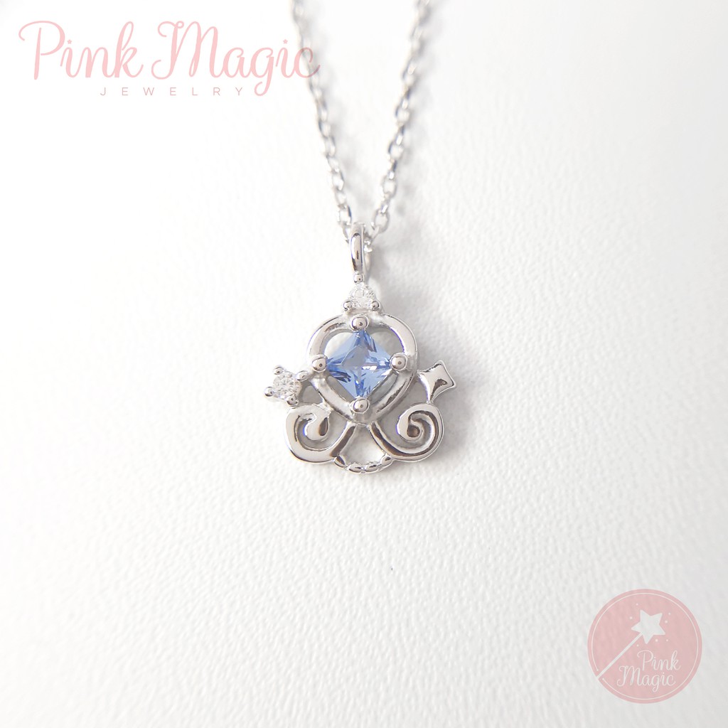 Jual CINDERELLA NECKLACE Kalung Princess PINKMAGIC Cute blue romantic