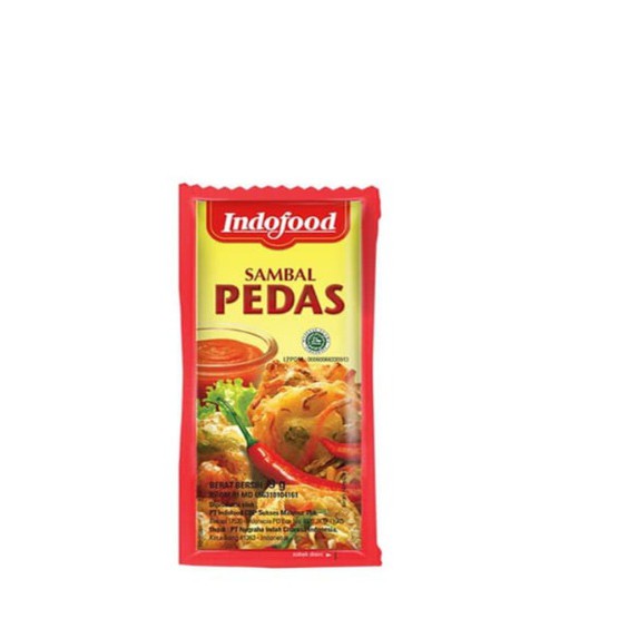 Jual Sambal Pedas Kemasan Sachet Indofood 9 Gr 24 Renceng Shopee