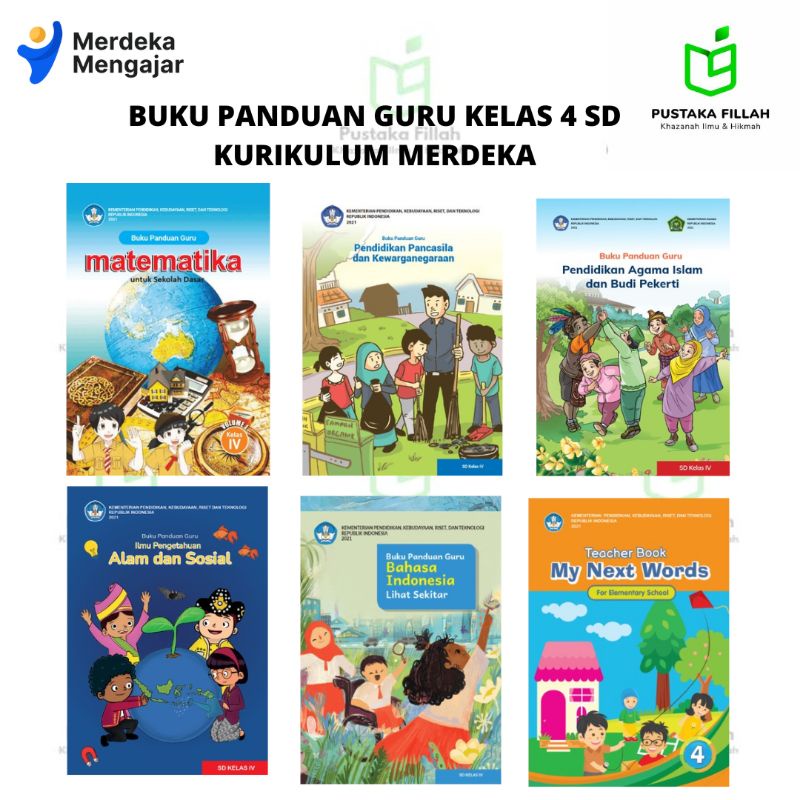 Jual Buku Panduan Guru Kelas 4 SD Kurikulum Merdeka | Shopee Indonesia