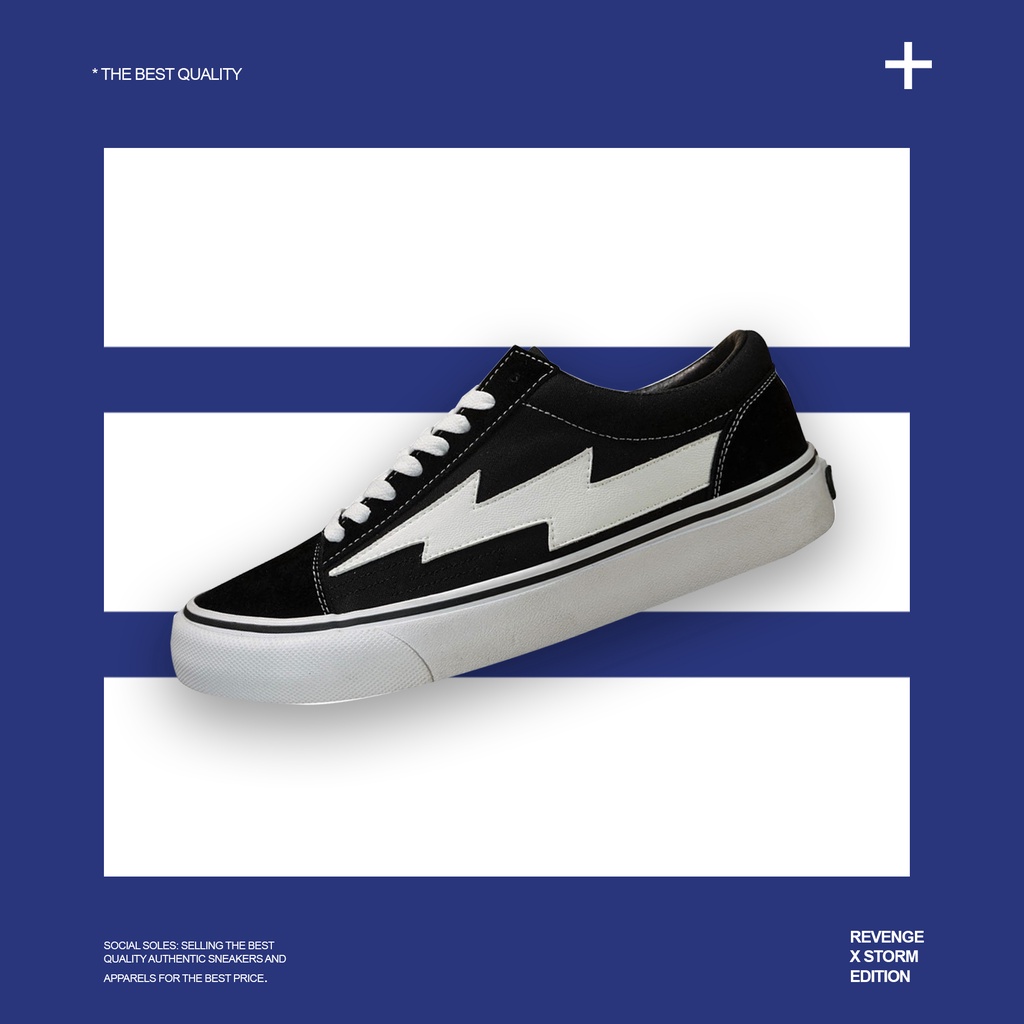 Jual Revenge x Storm Classic Black Shopee Indonesia