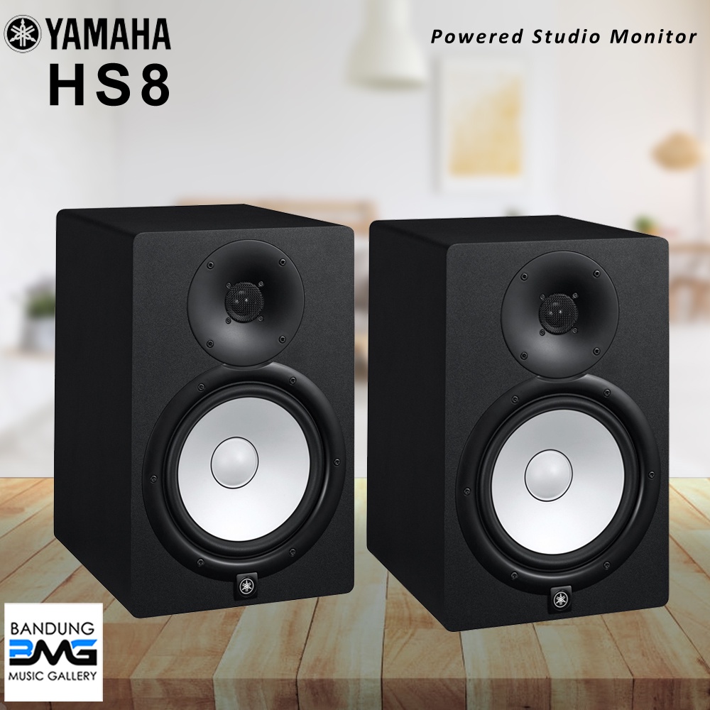 Jual Yamaha HS8 Studio Monitor Speaker / HS 8 - Digital Piano - EDrum ...