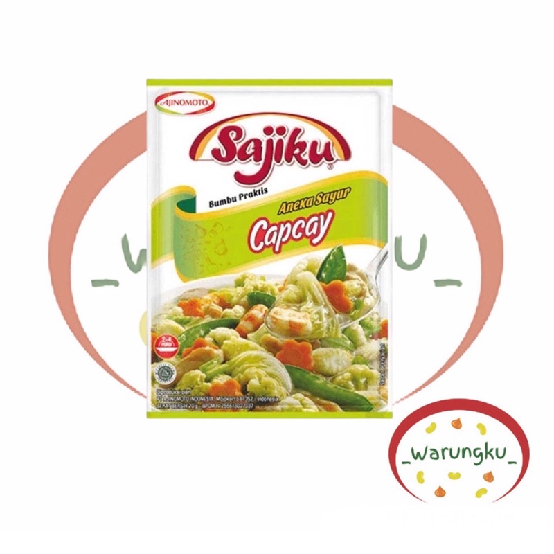 Jual SAJIKU Racik CAPCAY Bumbu Masak Ajinomoto | Shopee Indonesia