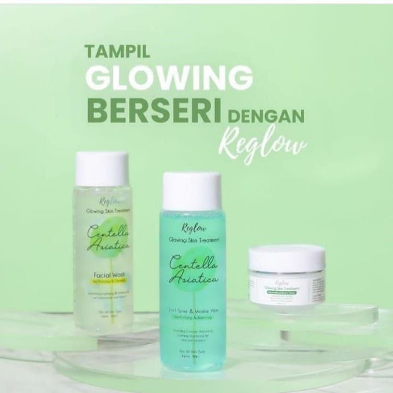 Jual Reglow Paket Perawatan Kecantikan Wajah Glowing Glow Skin Treatment Shopee Indonesia