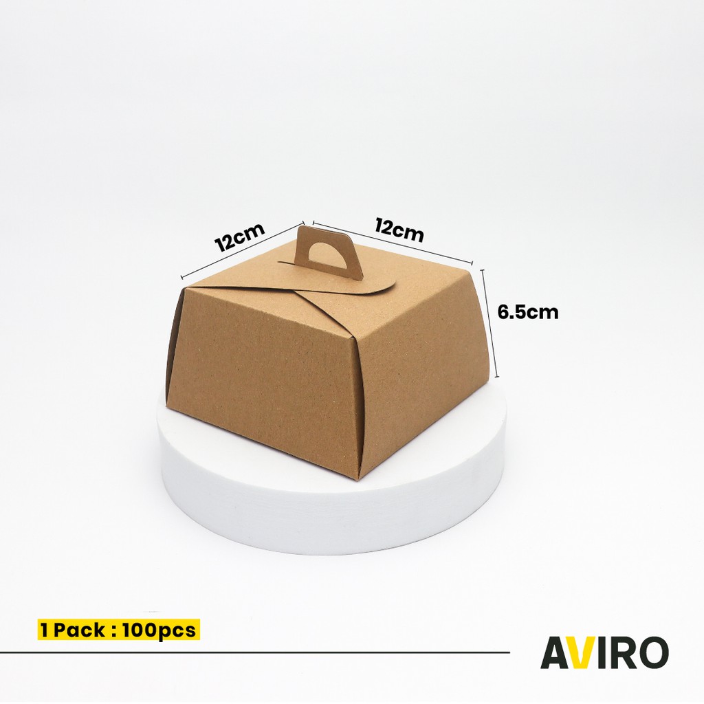 Jual Dus Kue | Cake Box | Kraft Box |Karton Kraft | Packaging kue ...