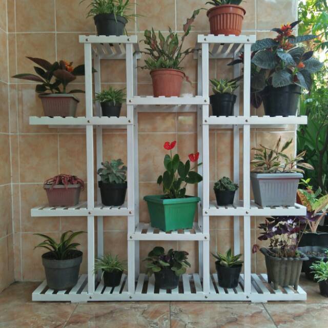 Jual Rak Bunga /Rak Tingkat /Rak Unik Mewah Kuat | Shopee Indonesia