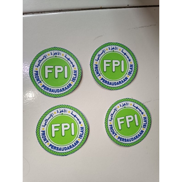 Jual Stiker FPI isi 4pcs promo anti air paling murah | Shopee Indonesia