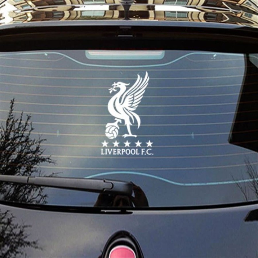 Jual cutting sticker logo bola liverpool sticker kaca mobil | Shopee ...