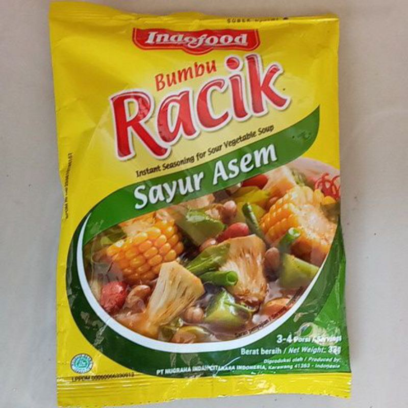 Jual Indofood Bumbu Racik Sayur Asem 33g Shopee Indonesia