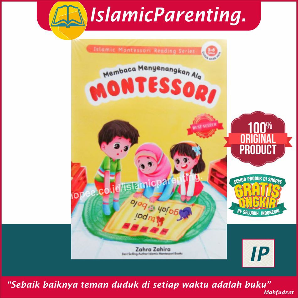 Jual BUKU MEMBACA MENYENANGKAN ALA MONTESSORI ZAHRA ZAHIRA | Shopee ...