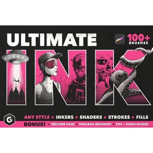 Jual Procreate Brush - Ultimate Ink for Procreate | Shopee Indonesia