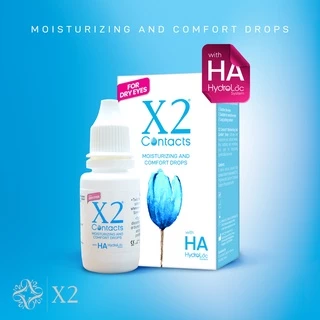 X2 Contacts 15 ml Tetes Mata Softlens