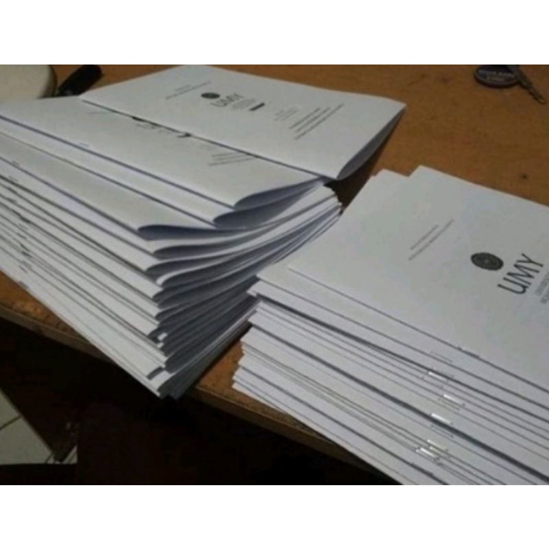 Jual CETAK BUKU HITAM PUTIH TANPA COVER | Shopee Indonesia