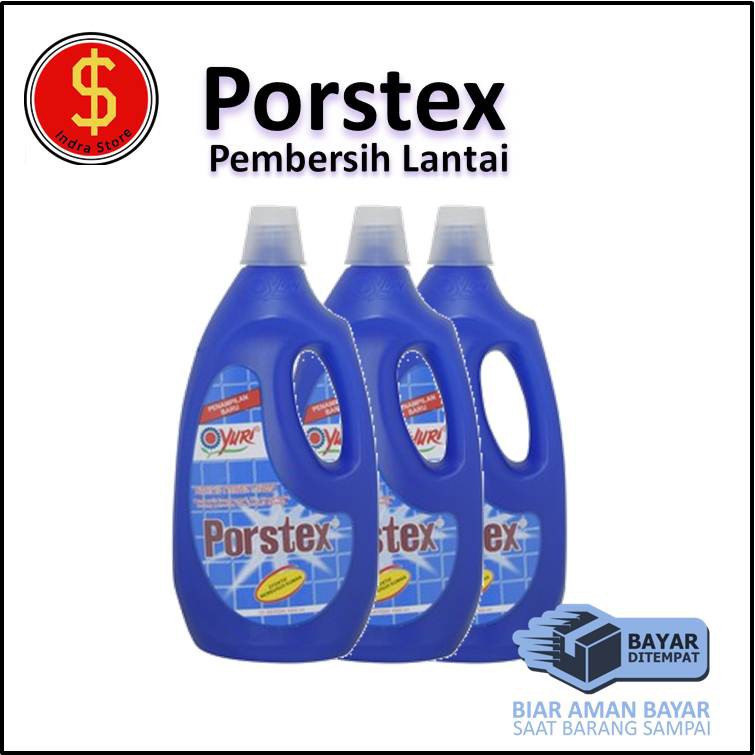 Jual PEMBERSIH LANTAI KERAMIK / CERAMIC / PORCELAIN CLEANER PORSTEX 1L ...