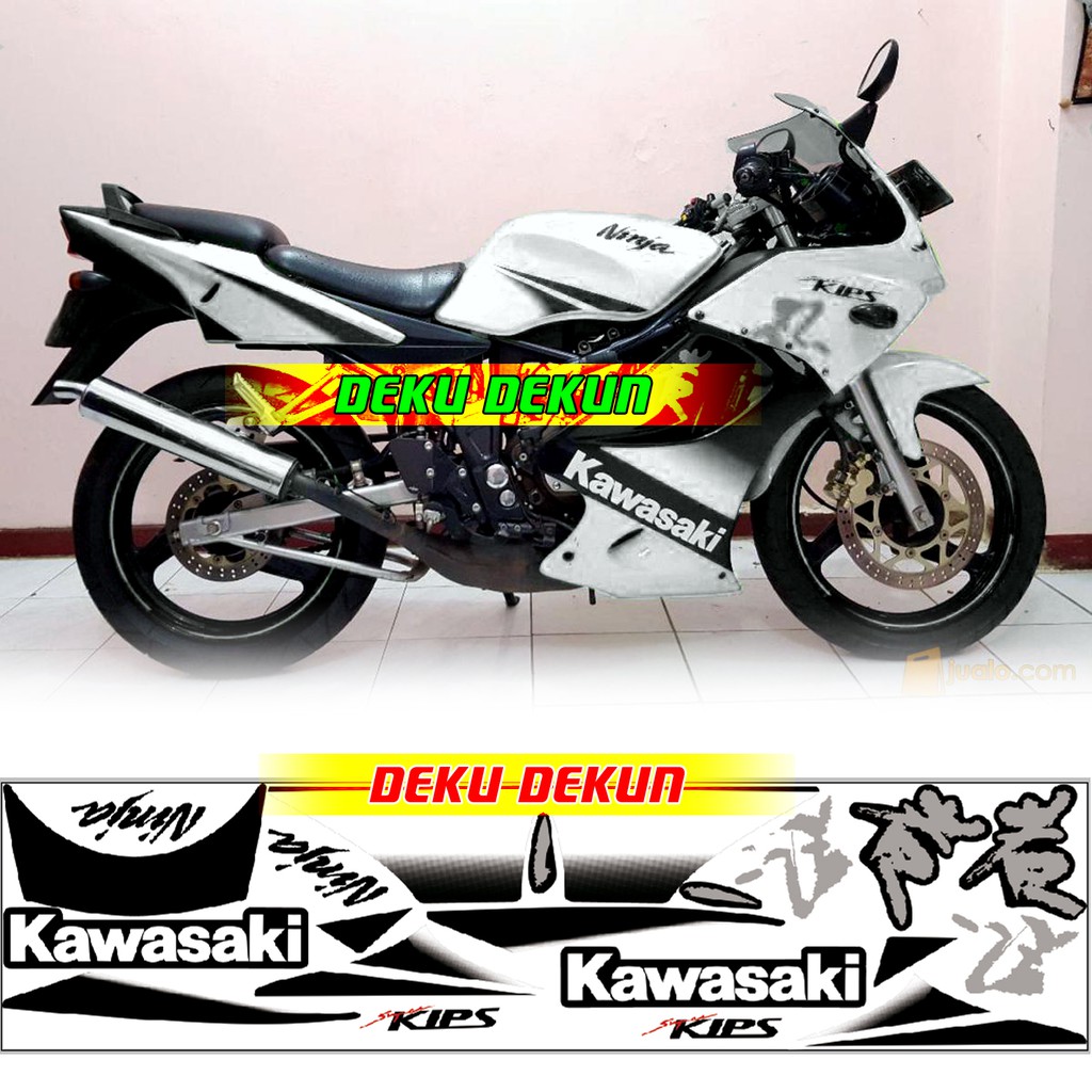 Jual Striping Ninja Rr Gen 4 2011 Putih Special Edition Stiker Bisa